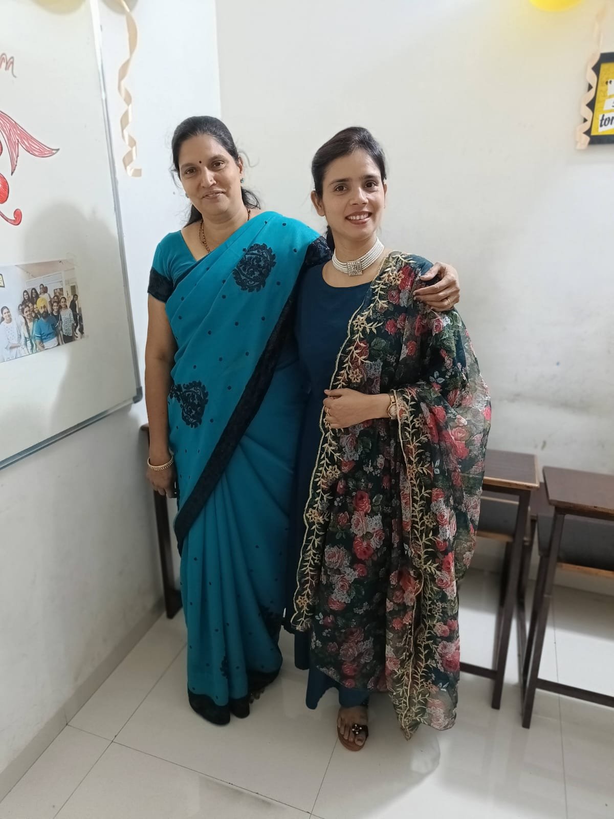 Sarvjeet Mam with faculty