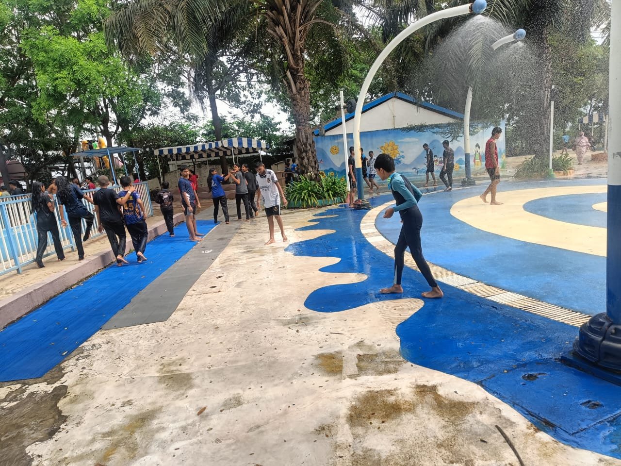 Wet & wild at the water park