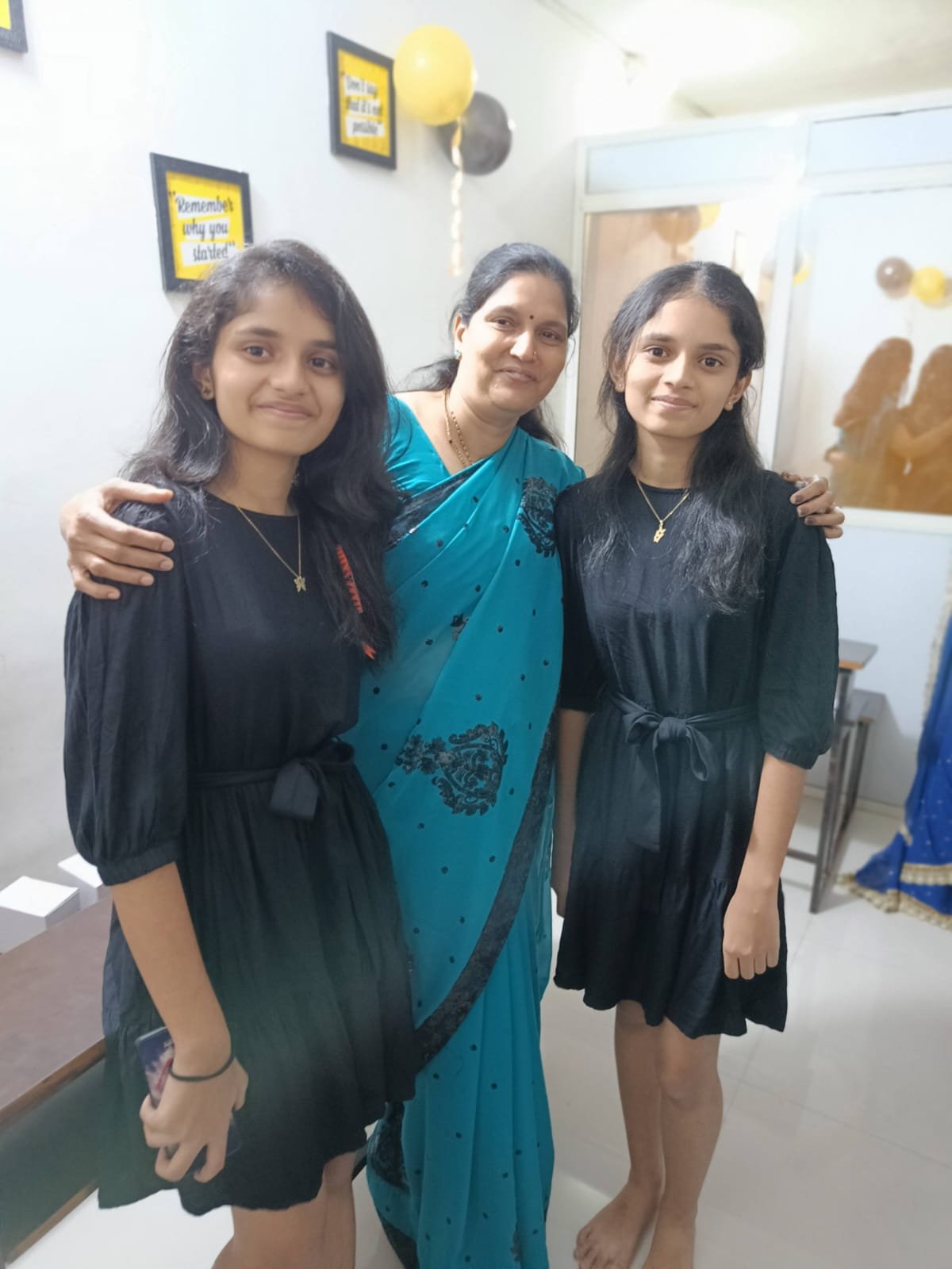 Sarvjeet Mam with students