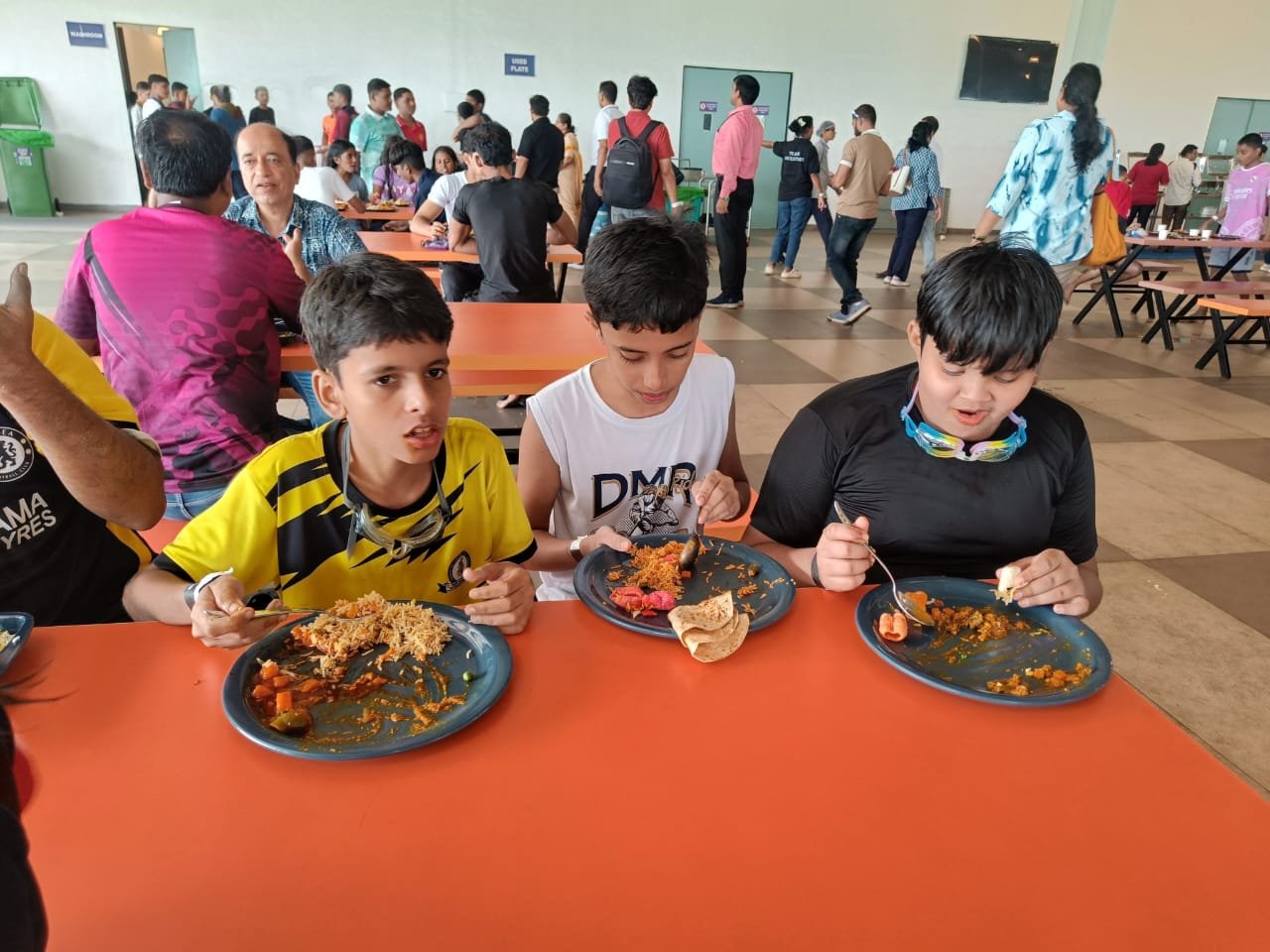 Refuelling with biryani