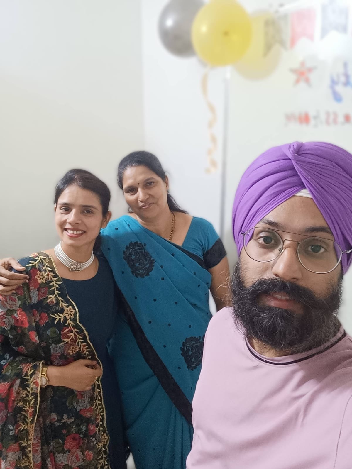 Celebration with Jaspal Sir & Sarvjeet Mam